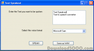 Text Speakout - Text to speech converter screenshot